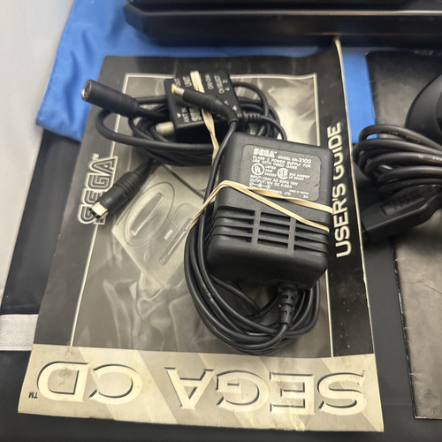 Sega CD Model 2 Console Black MK-4102 Parts Or Repair - Picture 3 of 4
