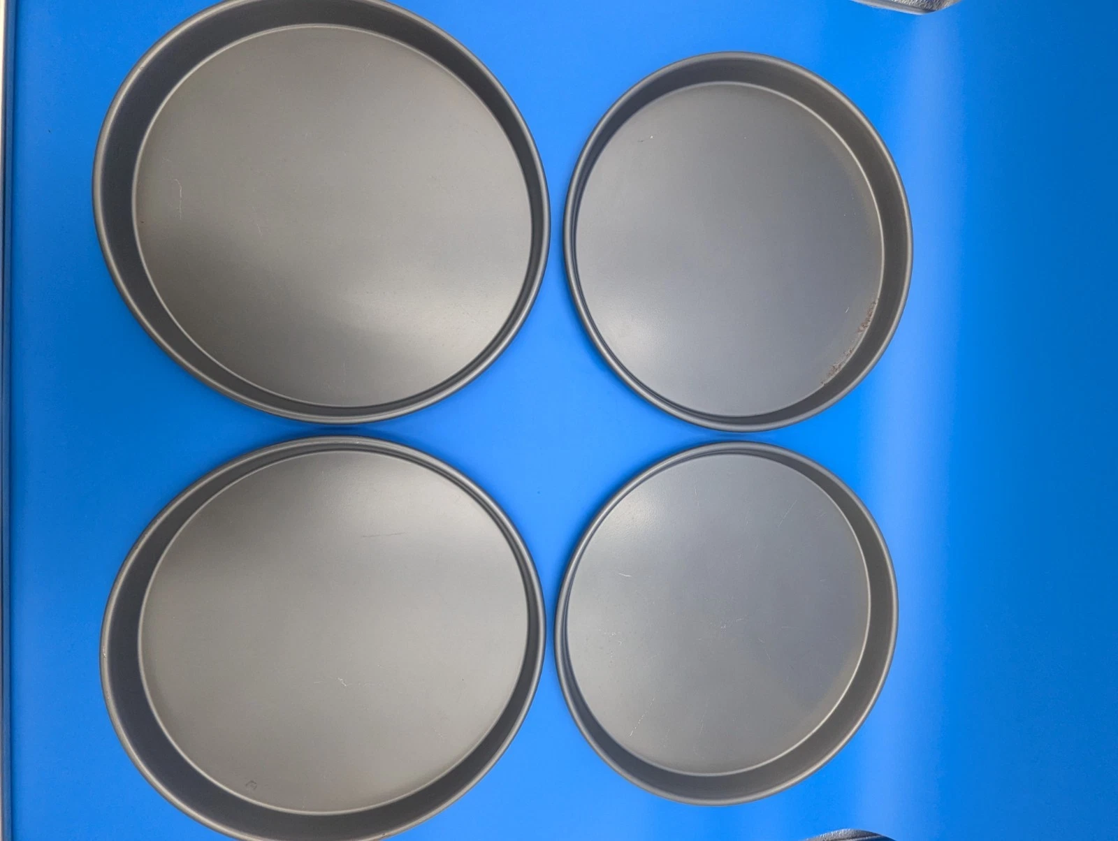Pizza Pan 12 In. Set of 4 Stainless Steel Bakeware
