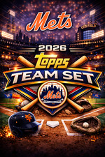 2026 Topps Series 1 Complete 12 Card Complete Team Set New York Mets