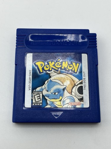 Pokémon: Blu Version Authentic Nintendo Game Boy W/Manual- WORKS & SAVES - Picture 3 of 10