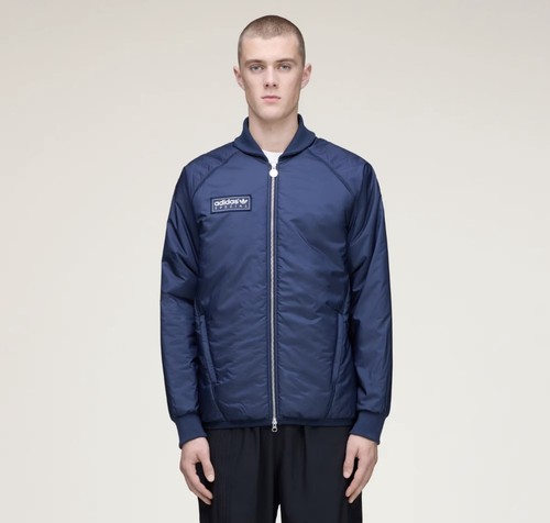 adidas Spezial Bramhope Navy Padded Jacket, SPZL, New, ✅ UK Medium, 26”ptp - Picture 21 of 22