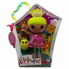 Lalaloopsy Pix E. Flutters Original Full Size 12  Doll W/ Green Bug Pet