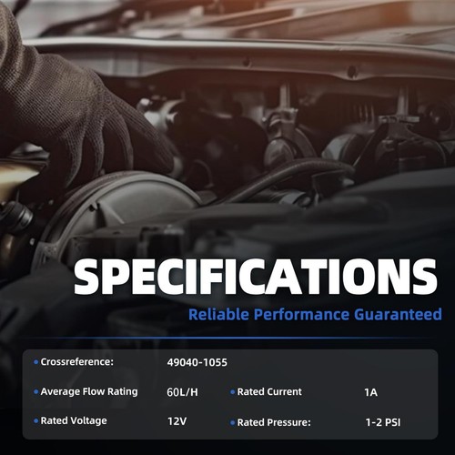 For Kawasaki Mule 3000 3010 3020 2500 2510 2520 1000 Fuel Pump Replacement - Picture 15 of 16