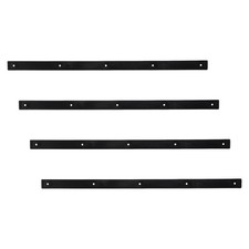 4 Pcs Skateboard-schienen F&uuml;r Deck Antikollisionsstreifen Skateboard-Ausr&uuml;stung