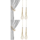 2 Pieces Gardinen Halterung Dekorative Vorhangbeziehungen Vorhangseil