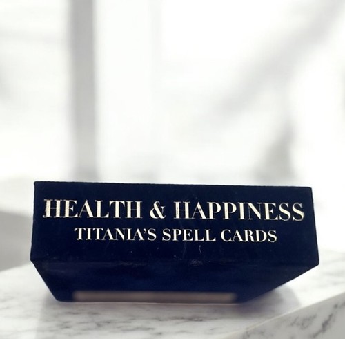 2001 Titania’s Spell Cards Health & Happiness Boxed Deck Cedco UK - Picture 5 of 8