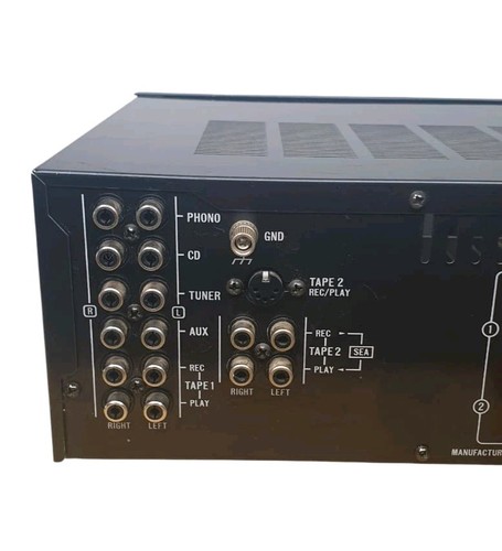 JVC AX-440 Stereo Amplifier Stereo Hifi Verstärker 190 W Schwarz Made İn Japan - Bild 8 von 12