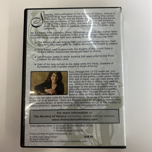 Mystery of History Early Church-Middle Ages (Vol 2) 12 CD AUDIO SET Linda Hobar - Bild 4 von 5