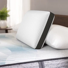 Beautyrest Black Diamond Memory Foam Bed Pillow with Aquacool Technology NEW!