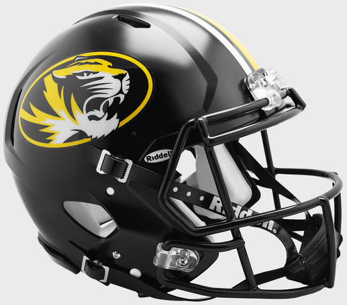 MISSOURI TIGERS NCAA Riddell SPEED Authentic Football Helmet - Picture 2 of 3