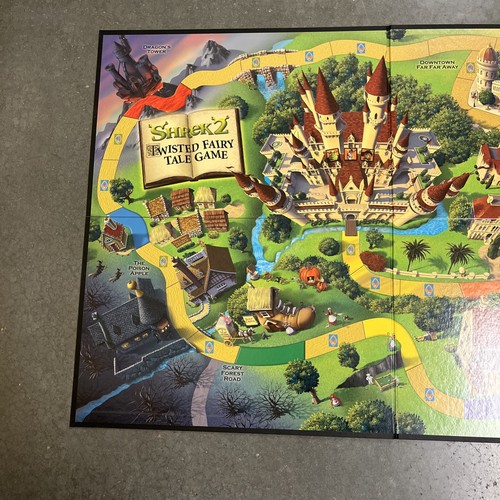 Shrek 2 Twisted Fairy Tale Brettspiel Hasbro 2004 100% vollständig - Bild 7 von 15