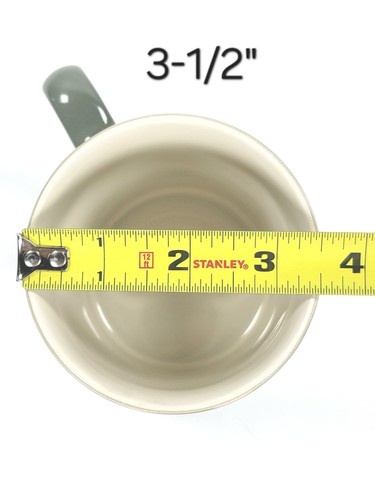 Le Creuset Stoneware London Coffee Mug 12oz / 350ml NWT color ~ THYME - Picture 9 of 9