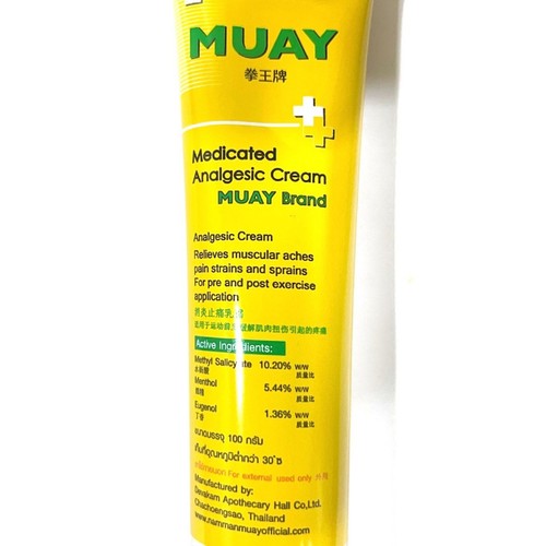 3x Namman Muay Thai Boxcreme 100g Liniment Warm Massage Oitment Original - Bild 9 von 10