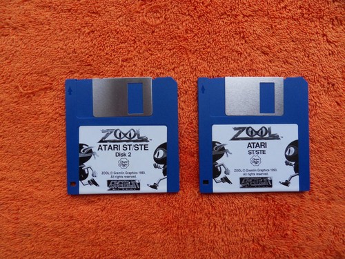 ZOOL ninja of the "Nth" dimension with code wheel - gremlin - atari st 3.5" disk - Afbeelding 6 van 7
