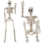 Halloween Decorations Outdoor, 2 Pack 36" Life Size Posable Human Skeleton De...