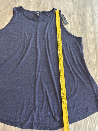 Epic MMA Gear Soft Long Flowy Sleeveless Scoop Neck Tunic Tank Top Size 4XL NWT. - Picture 7 of 9