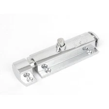 85mm Long Spring Push Button Door  Security Latch Sliding Lock Barrel Bolt