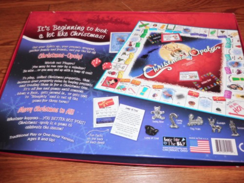 Late for the Sky Christmas-Opoly Brettspiel Monopoly 100% komplett gebraucht - Bild 15 von 15