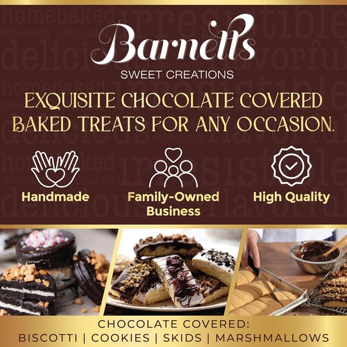 5 Valentinstag Schokolade Biscotti Geschenkbox, Gourmet Plätzchen Geschenkkorb für Lebensmittel De - Bild 8 von 8