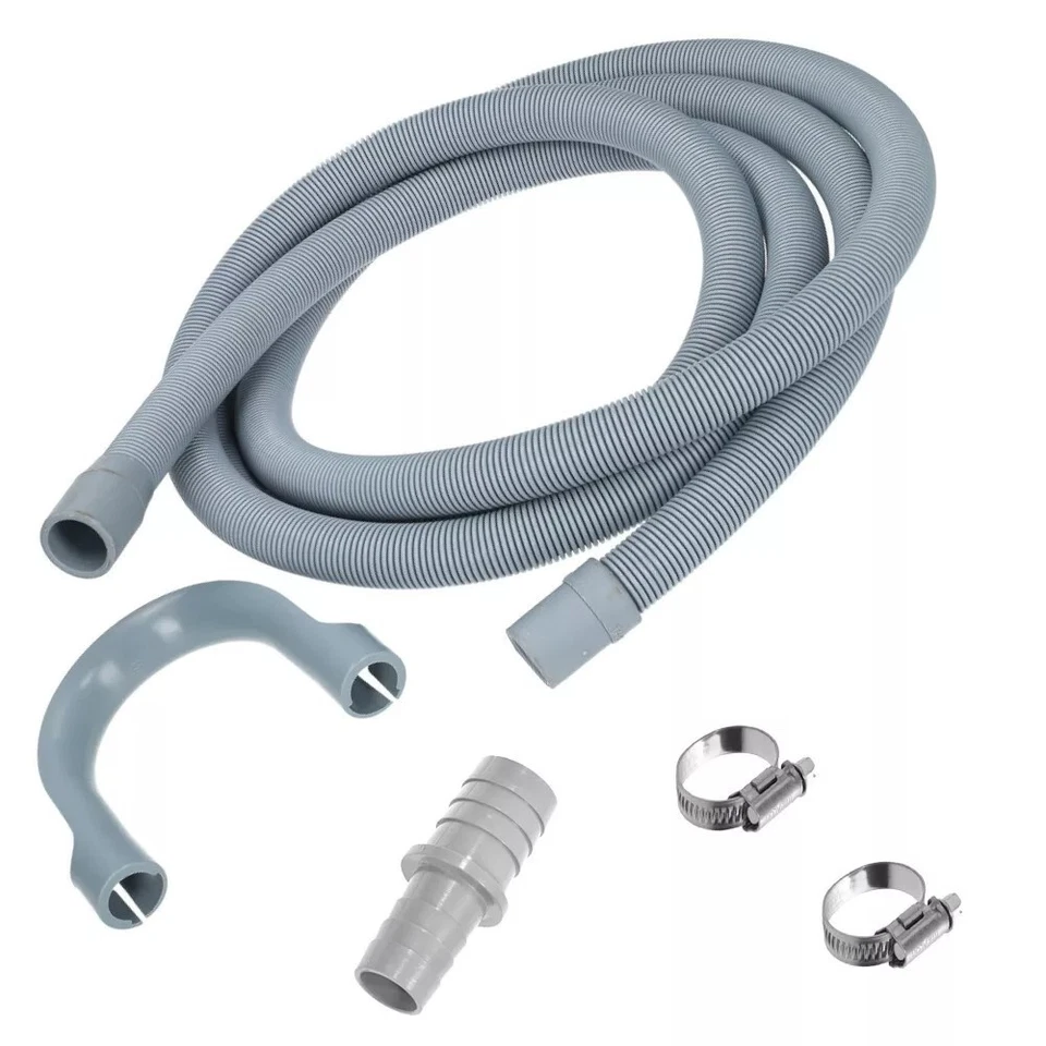 Ablaufschlauch + Zulaufschlauch Verlängerung 2 m Waschmaschine Spülmaschine - Bild 3 von 4