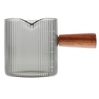  Küchensaucenbecher mit Ausgießer, Glas, Messbecher, Milchkännchen, Kaffeetasse