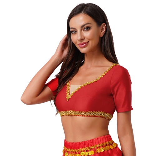 Mujeres Top Corto Chaleco Rave Temático Fiesta Camiseta Disfraz Camisetas Ropa de Calle - Imagen 10 de 96