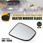 For Nissan Murano 2009-2014 Passenger Side Heated Mirror Glass OE 96365‑1AH0A