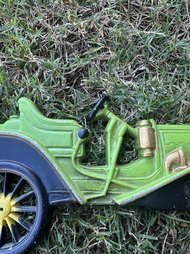 PLACA DE PARED HUPMOBILE VINTAGE DE METAL DEL MEDIO OESTE 1909 *VERDE* - Imagen 3 de 7