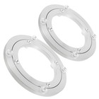 2 Pcs Turntable for Dining Lazy Bearing Aluminum Alloy Swivel