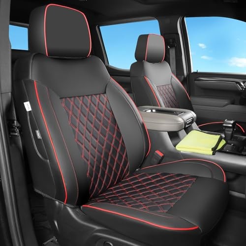 Passgenaue Silverado Sitzbezüge Komplettset mit Kunstleder für Chevy - Bild 6 von 6