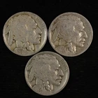 1927 Buffalo Nickel  PDS 3 Coin Set. #JRRC-3