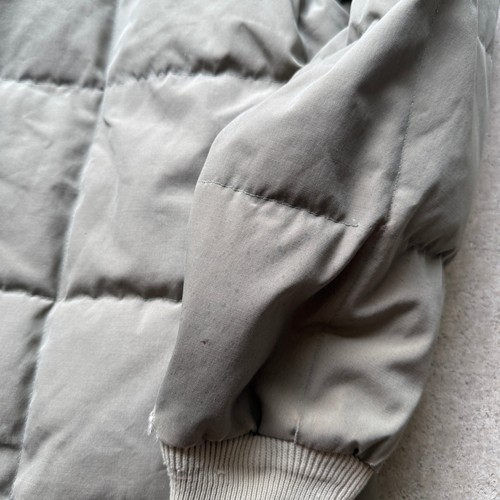 Chaqueta de campo acolchada acolchada de plumón de ganso Eddie Bauer vintage de los 80 para hombre talla mediana de colección - Imagen 2 de 10