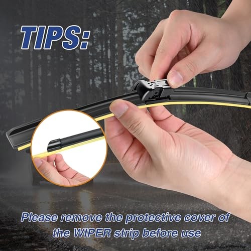  28"+21" Scheibenwischerblätter Ersatz für 2015-2023 Ford Transit-150  - Bild 6 von 7