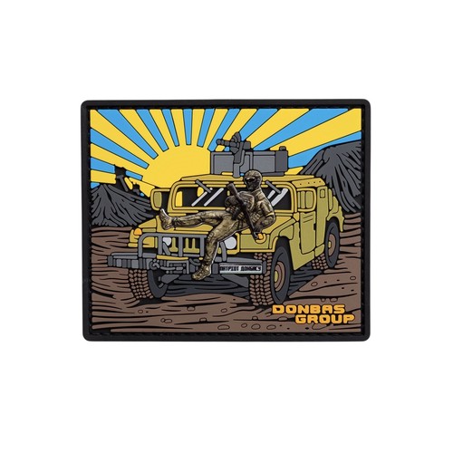 Parche PVC (chevron) “Patriota de Donbass” - Imagen 1 de 4