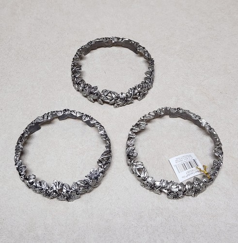 3 Rare Yankee Candle 2 wick Floral 🍃 Illuma Jar Topper Fall Autumn - Picture 1 of 3