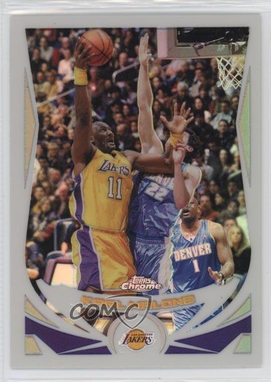 2004-05 Topps Chrome Refractor Karl Malone #110 HOF 09is