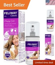 60ml Classic Cat Calming Spray - Comfort Your Cat During Travel  Home Stress