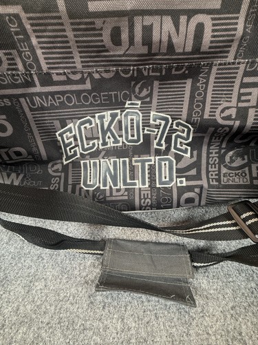 Ecko Unltd Duffle Bag Gym Travel Duffel Shoulder Strap Large Urban Sports Fitnes - Bild 2 von 18
