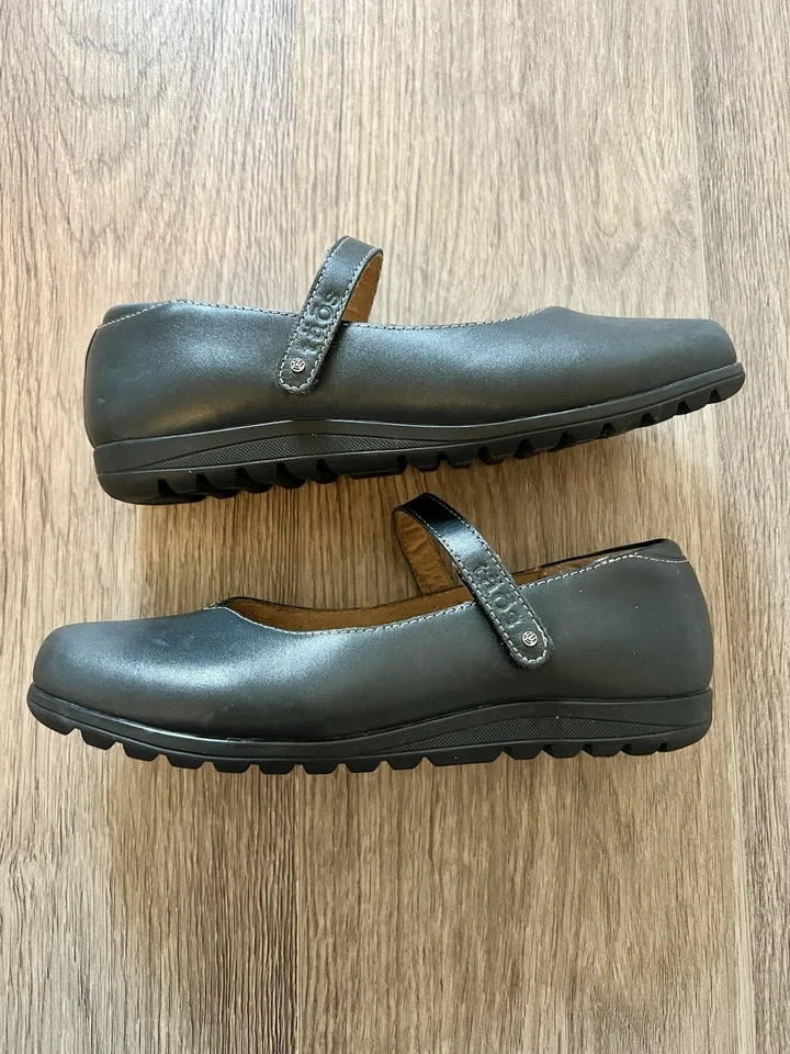 Zapato Taos Chorus Azul Marino Cómodo Cuero Mary Jane Tirantes Mujer’s Talla 8 Foto 2 de 4