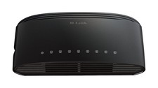 D-Link DES-1008D 8-Port Fast Ethernet Unmanaged Desktop Switch, Hub, Internet Sp