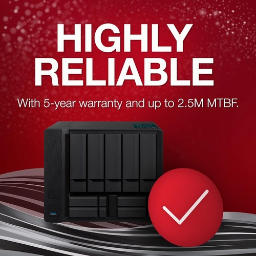 Seagate IronWolf Pro, 2 TB, wewnętrzny dysk twardy Enterprise NAS – CMR 3,5 cala, SATA 6 GB - Zdjęcie 4 z 7