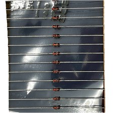 25 PCS ITT 1N750A Zener Diodes - 4.7V 5% 19Ohm 500mW, DO-35 Through Hole Diodes