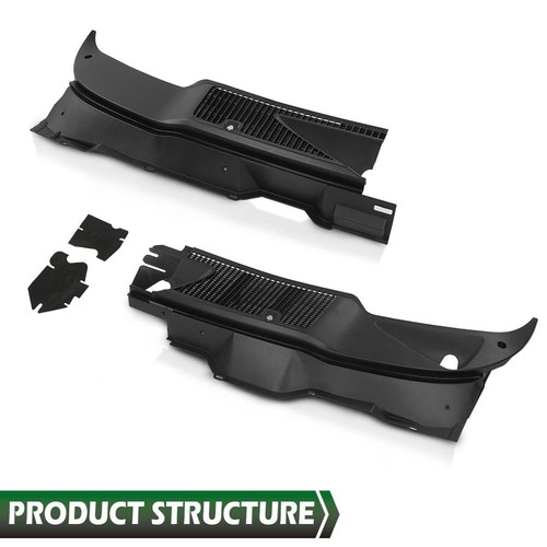 LQI Windshield Wiper Cowl Vent Grille Panel Compatible with Dodge Ram 1500 25 - Picture 4 of 9