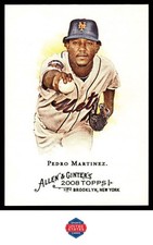 2008 Topps Allen & Ginter #37 Pedro Martinez
