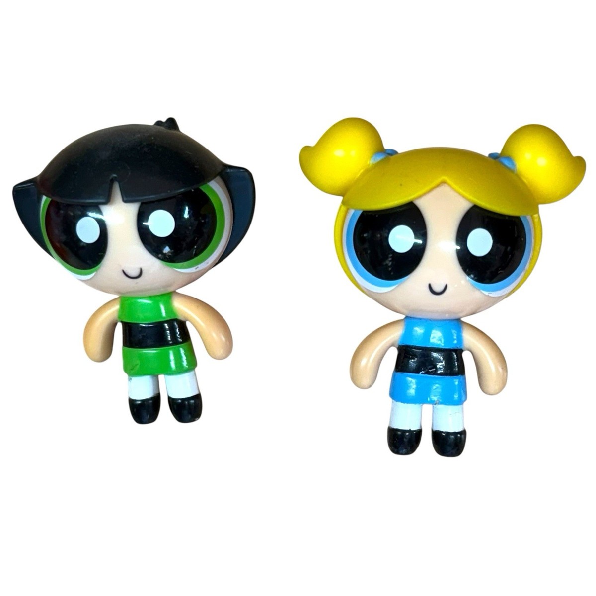 Power Puff Girls Buttercup Bubbles & Blossom 2.5” Action