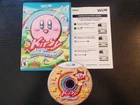 Kirby and the Rainbow Curse (Nintendo Wii U, 2015) COMPLETE disk/case/manual