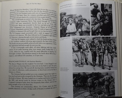 MÄNNER DES ROTEN BASKENMÜTZE: LUFTLANDETRUPPEN 1940-90, Arthur SIGNIERT. Fallschirmjäger Paras - Bild 5 von 6