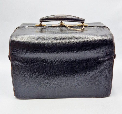 VIKTORIANISCHE MAPPIN & WEBB LEDER GLADSTONE TASCHE mit SILBERKRAGEN GLÄSERN London 1899 - Bild 16 von 16