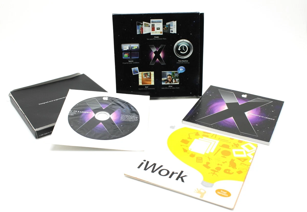 Apple Mac OS X 10.5, Leopard Software - English Version for sale