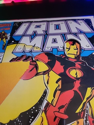 Iron Man #256 Vol. 1 1990 Marvel Comics HTF OOP CLASSIC COMIC!!! - Picture 3 of 9